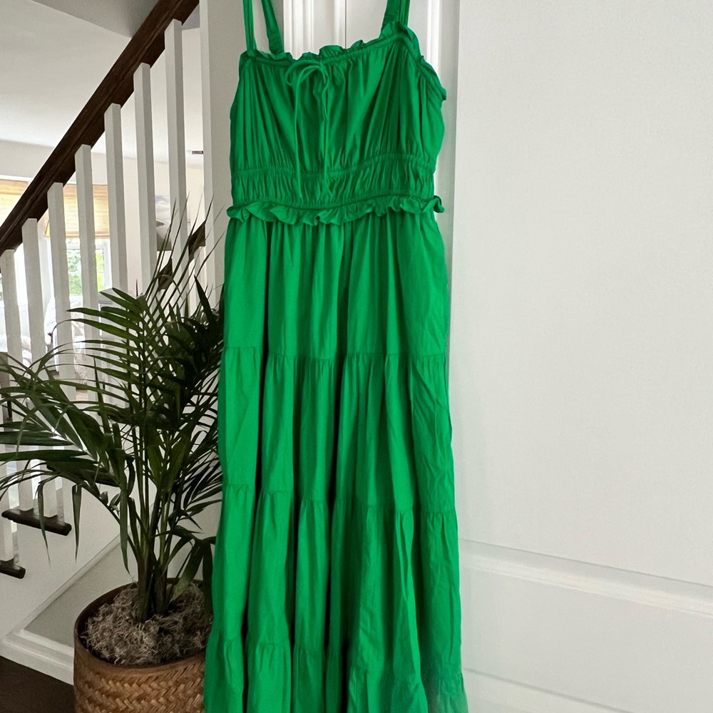 J. Crew Emerald Green Dress
